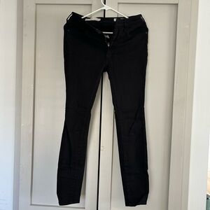 Pilcro and the Letterpress Black Skinny Jeans
